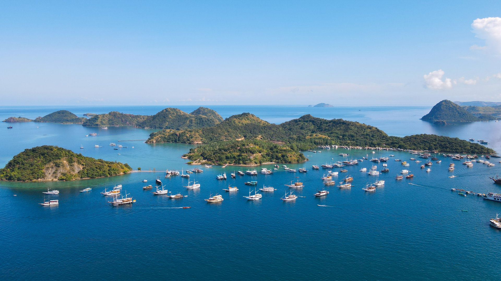Labuan,Bajo,Flores,Indonesia,A,Panoramic,Landscape.,Super,Premium,City
