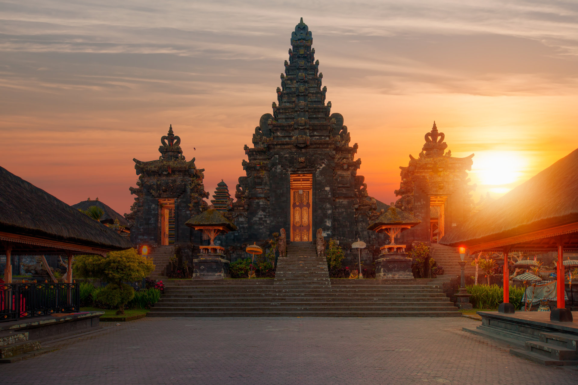 Pura,Besakih,Temple,On,The,Slopes,Of,Mount,Agung,Largest