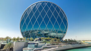 Circular Skyscraper in abu Dhabi